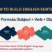HOW TO BUILD ENGLISH SENTENCES