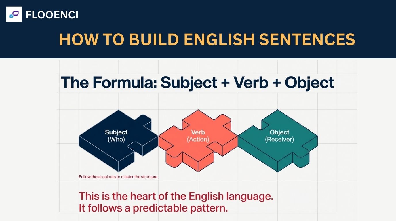 HOW TO BUILD ENGLISH SENTENCES